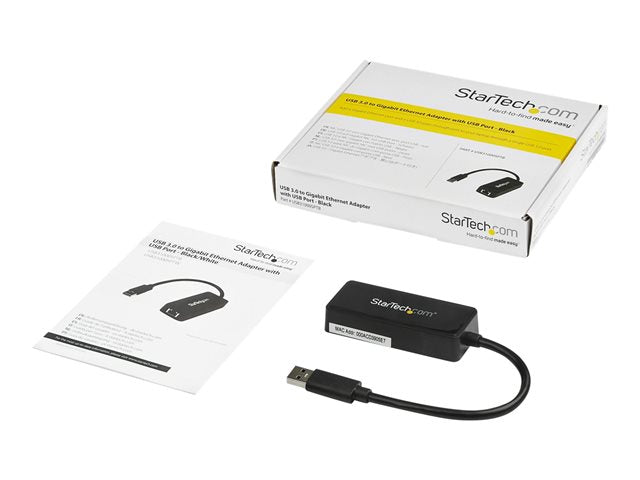 Adaptador de red USB 3.0 startech usb31000sptb RJ45