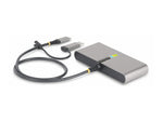 Hub startech USB tipo c - USB tipo a 5 en 1