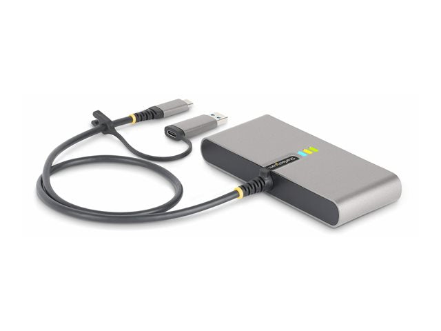 Hub startech USB tipo c - USB tipo a 5 en 1