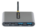 Hub startech USB tipo c 4 en 1