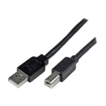 Cable USB tipo b a USB tipo a startech 20m · macho - macho · negro
