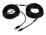 Cable USB tipo b a USB tipo a startech 20m · macho - macho · negro