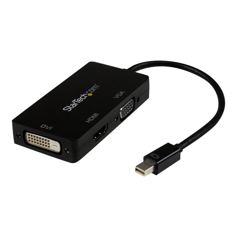 Adaptador mini dp a vga - dvi - d - HDMI startech 0.27m · macho - hembra · negro