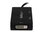 Adaptador mini dp a vga - dvi - d - HDMI startech 0.27m · macho - hembra · negro