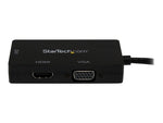 Adaptador mini dp a vga - dvi - d - HDMI startech 0.27m · macho - hembra · negro