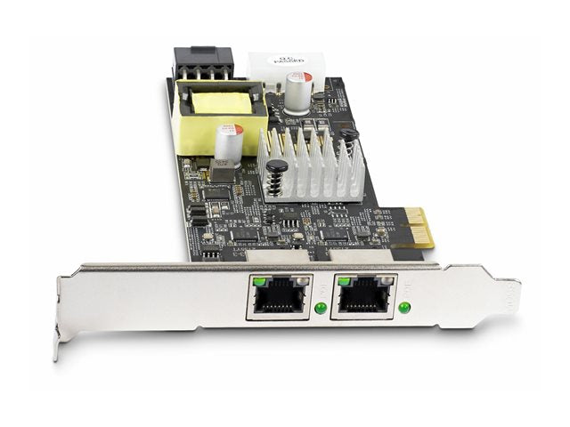Tarjeta de red startech pr22gip - network - card 2x RJ45 pci express 2.0