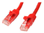 Cable de red startech latiguillo RJ45 utp cat6 Rojo detalle #rojo