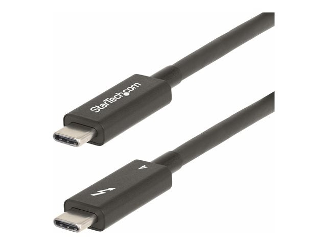 Cable USB tipo c startech 2m · macho - macho · negro