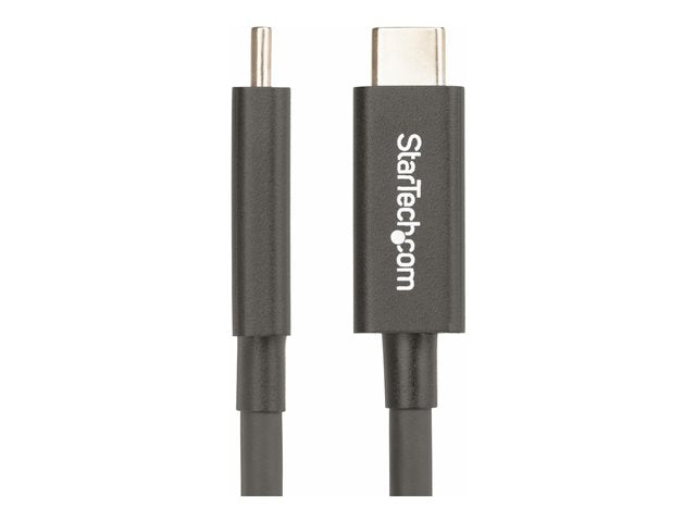 Cable USB tipo c startech 2m · macho - macho · negro