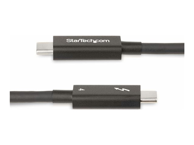 Cable USB tipo c startech 2m · macho - macho · negro
