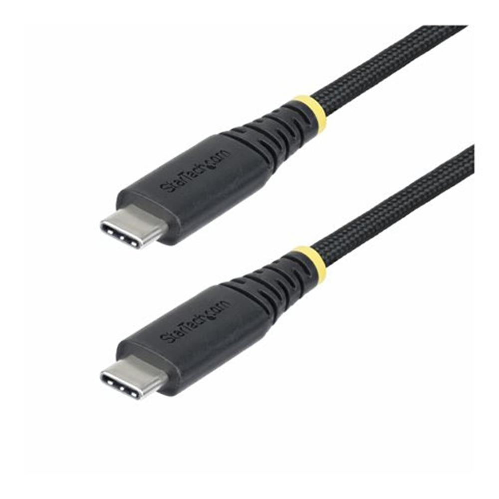 Cable USB tipo c startech 3m · macho - macho · negro