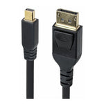 Cable mini dp a displayport startech 3m · macho - macho · negro