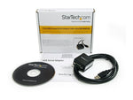 Cable USB tipo a a db9 startech 1.8m · macho - macho · negro
