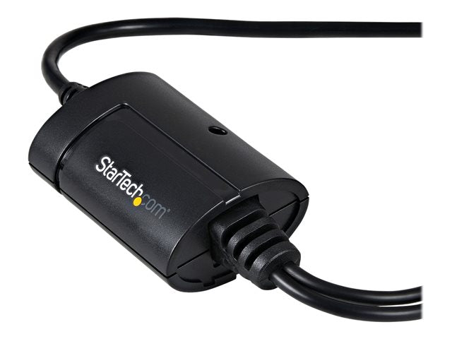 Cable 2x db9 a USB tipo a startech 1.8m · macho - macho · negro