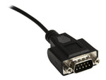 Cable 2x db9 a USB tipo a startech 1.8m · macho - macho · negro