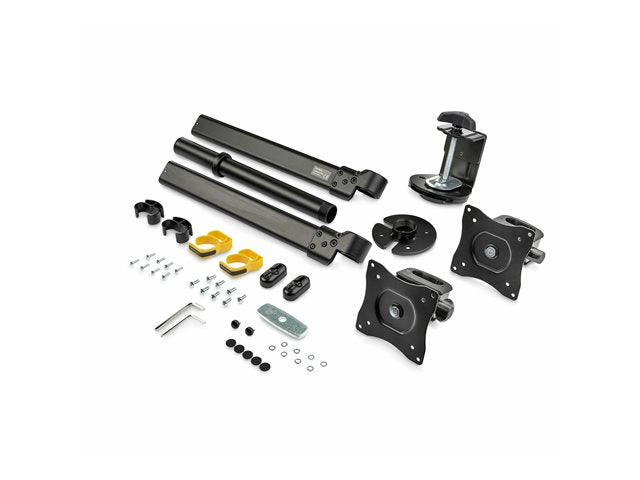 Soporte mesa startech brazo doble vesa hasta 27 pulgadas 100x100mm max 8kg - brazo