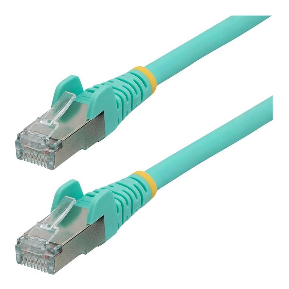Cable de red startech latiguillo RJ45 lszh s - ftp cat6a 3m aqua