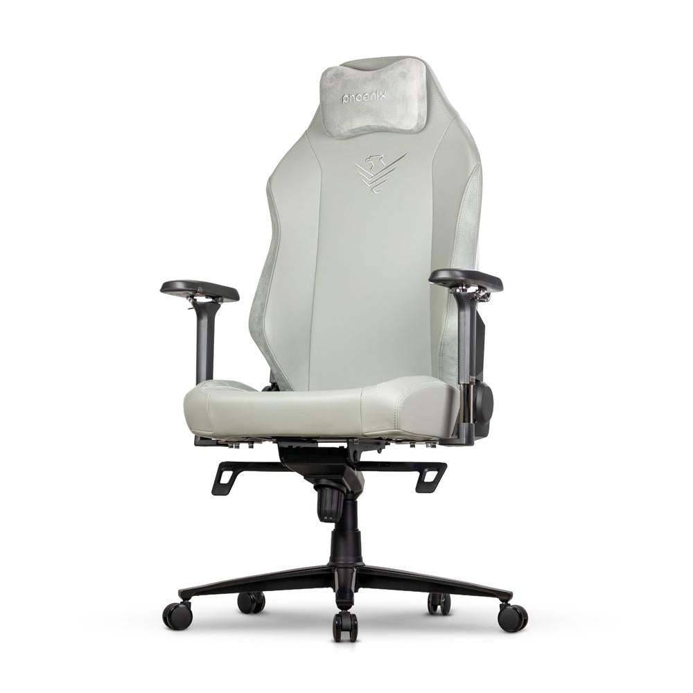 Silla gaming phoenix monarch remaster cuero napa talla r Gris #gris