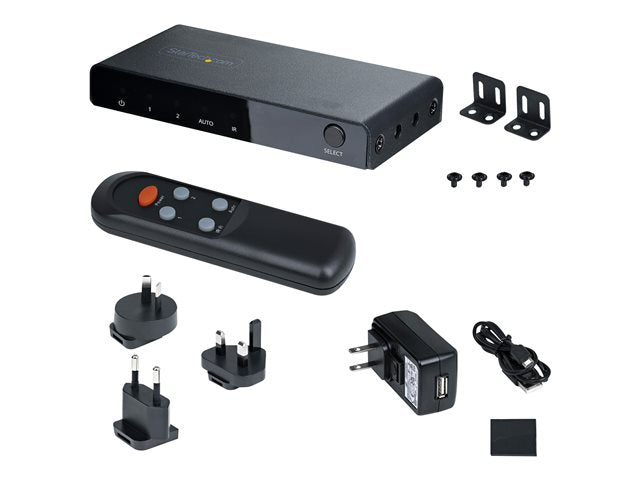 Switch HDMI startech 2port - HDMI - switch - 8K 4 puertos