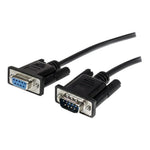 Cable db9 startech 1m · macho - hembra · negro