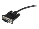 Cable db9 startech 1m · macho - hembra · negro