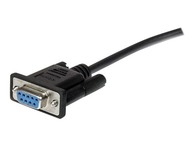 Cable db9 startech 1m · macho - hembra · negro