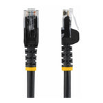 Cable de red startech latiguillo RJ45 utp cat6 Negro #negro