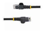 Cable de red startech latiguillo RJ45 utp cat6 Negro detalle #negro