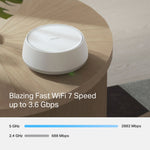 WiFi mesh tp - link deco be25 be3600 pack 3 unidades
