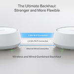 WiFi mesh tp - link deco be25 be3600 pack 3 unidades