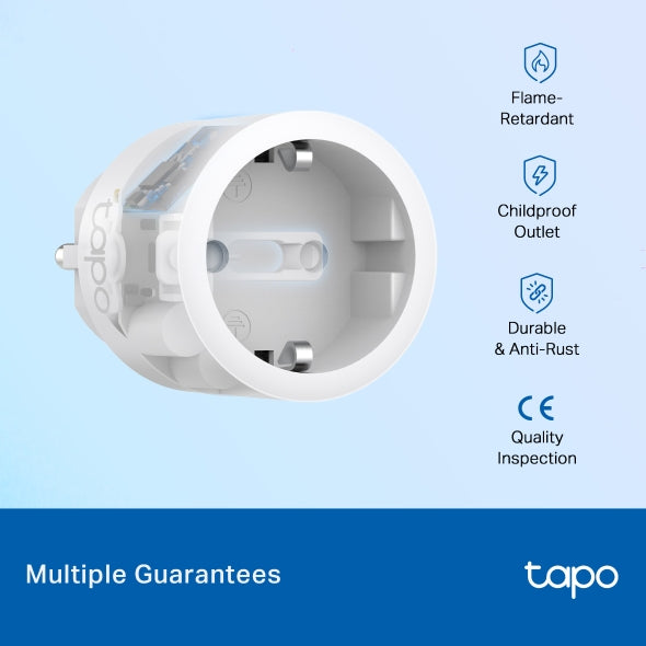 Enchufe inteligente WiFi tp - link tapo p115 pack 4 unidades