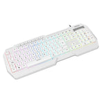 Kit gaming Krom kenta pc 4 en 1 RGB Blanco #blanco