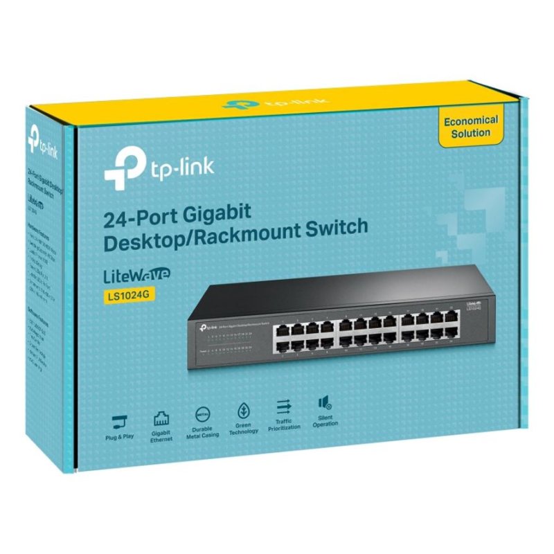 Switch tp - link ls1024g 24 puertos