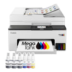 Multifunción inyección Canon maxify gx2051 megatank color fax · a4 · red · WiFi · adf · 3 botellas negro
