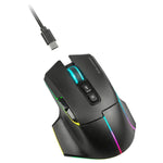 Raton inalambrico mars gaming mmw - vector negro