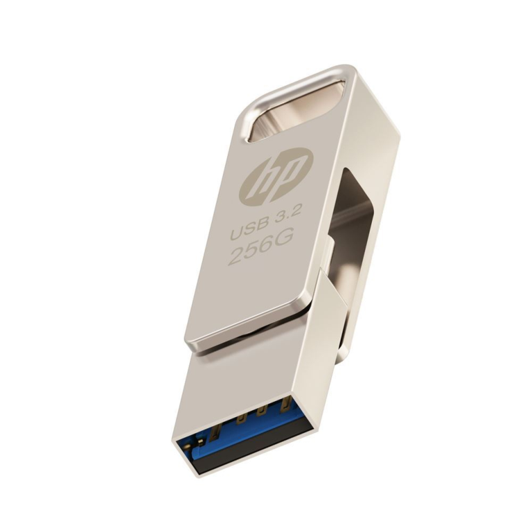 Memoria USB 3.2 - USB tipo c PNY hp x206c - a otg 256GB metal