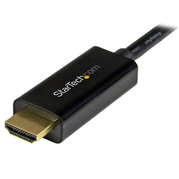 Cable mini dp a HDMI startech 2m · macho - macho · negro