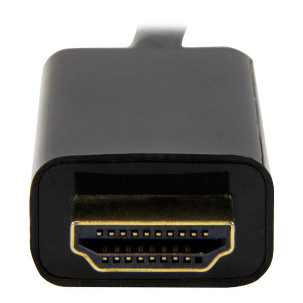 Cable mini dp a HDMI startech 2m · macho - macho · negro