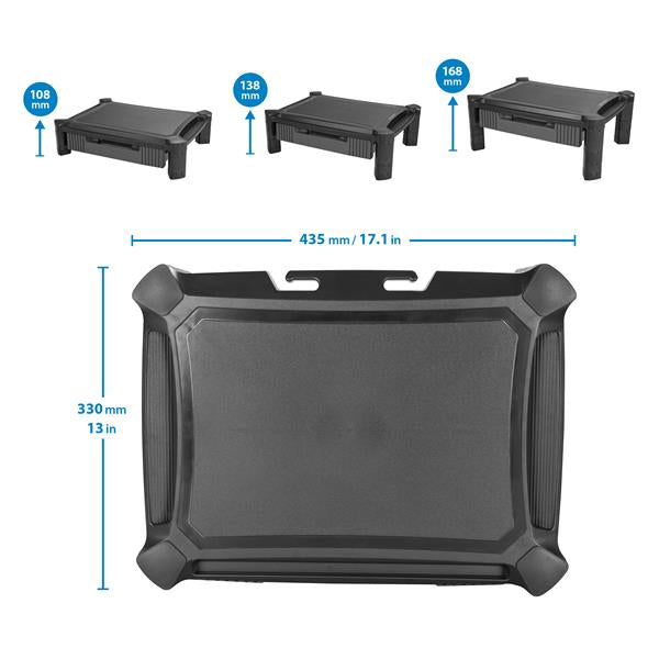 Soporte base startech hasta 32 pulgadas max 10kg + cajon