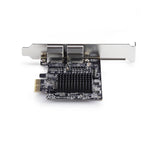Tarjeta de red startech pr25gr - network - card 2x RJ45 pci express