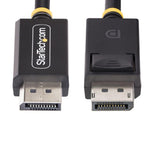 Cable displayport 8K startech 2m · macho - macho · negro
