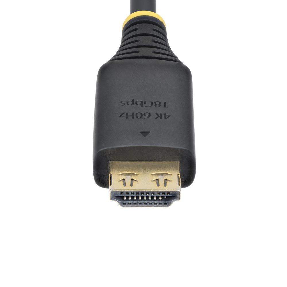 Cable HDMI con agarre startech 2.4m · macho - macho · negro