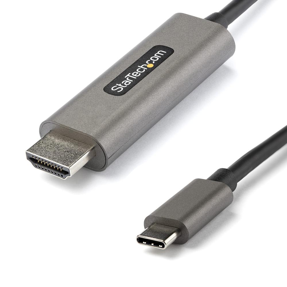 Cable USB tipo c a HDMI 4K startech 5m · macho - macho