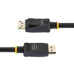 Cable displayport 4K startech 2m · macho - macho · negro