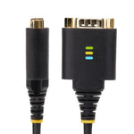 Cable USB tipo a a 2x rs232 db9 startech 0.60m · macho - macho