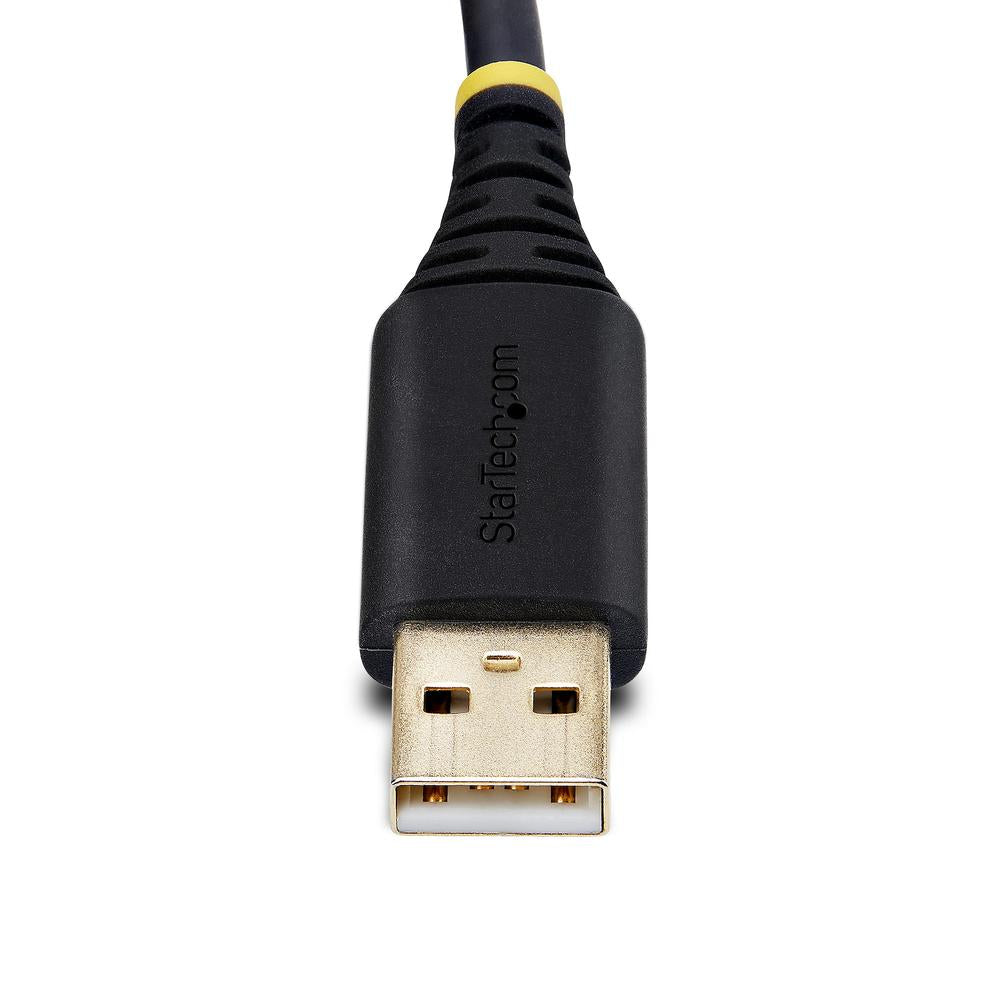 Cable USB tipo a a 2x rs232 db9 startech 0.60m · macho - macho