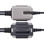 Cable USB tipo a a 2x rs232 db9 startech 0.60m · macho - macho