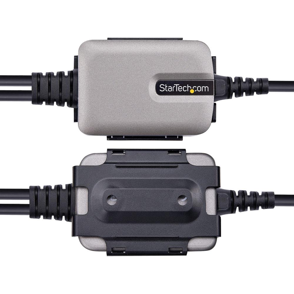 Cable USB tipo a a 2x rs232 db9 startech 0.60m · macho - macho