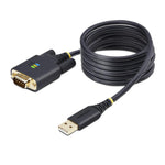 Cable USB tipo a a rs232 db9 startech 2m · macho - macho