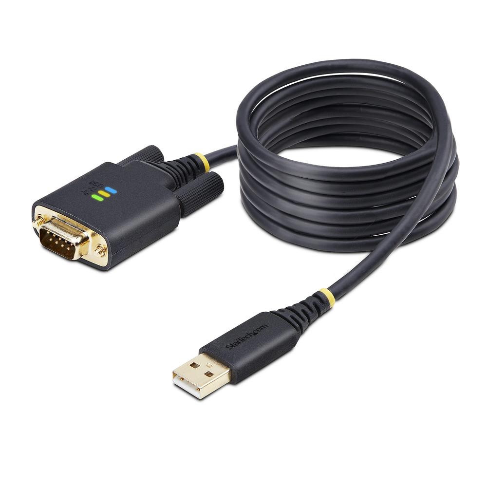 Cable USB tipo a a rs232 db9 startech 2m · macho - macho